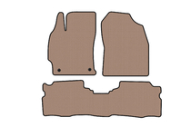 Toyota Prius 2015-2022 Rubber floor mats Carsuit (LB, Hybrid, beige) photo 1