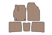 Toyota Prius 2009-2015 Rubber Floor Mats Carsuit (LB, Beige) photo 1