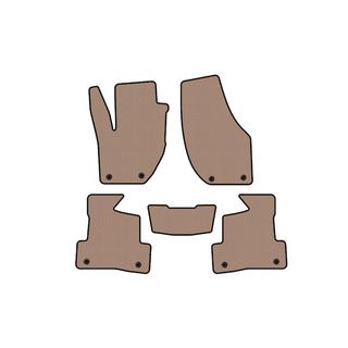 Rubber floor mats Carsuit (2012-2016, HB, beige) photo 1