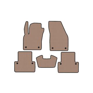 Rubber floor mats Carsuit (2007-2012, SW, beige) Volvo V50 2004-2012 photo 1