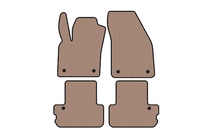 Volvo C70 2006-2010 Rubber floor mats Carsuit (Cabriolet, beige) photo 1