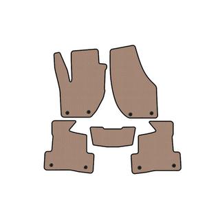 Rubber floor mats Carsuit (2016+, HB, beige) photo 1