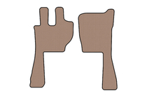 Volvo FH 2012– Rubber Floor Mats Carsuit (Beige) photo 1