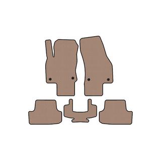 Rubber floor mats Carsuit (5-door, beige) photo 1
