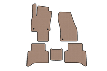 Volkswagen Touran 2015- Rubber Floor Mats Carsuit (5-Seater, Beige) photo 1