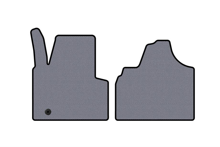 Citroen Jumpy 2007–2017 Rubber Floor Mats Carsuit (Gray) Image