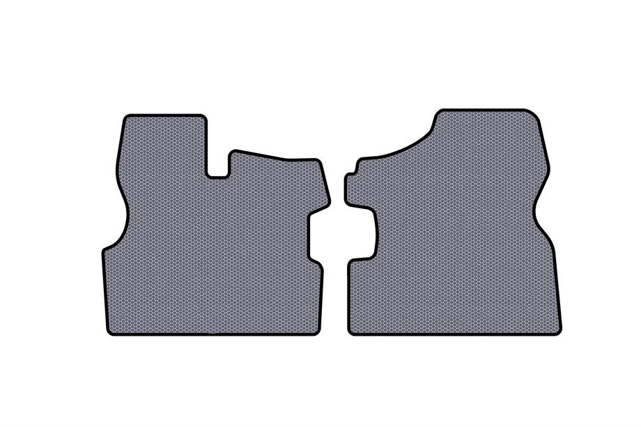 Ford Transit 1991-2000 Rubber Floor Mats Carsuit (Gray) Image