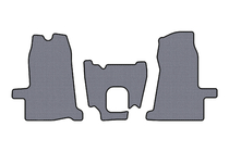 Ford Transit 2000–2014 Rubber floor mats Carsuit (2000-2006, 1+1, manual, gray) photo 1