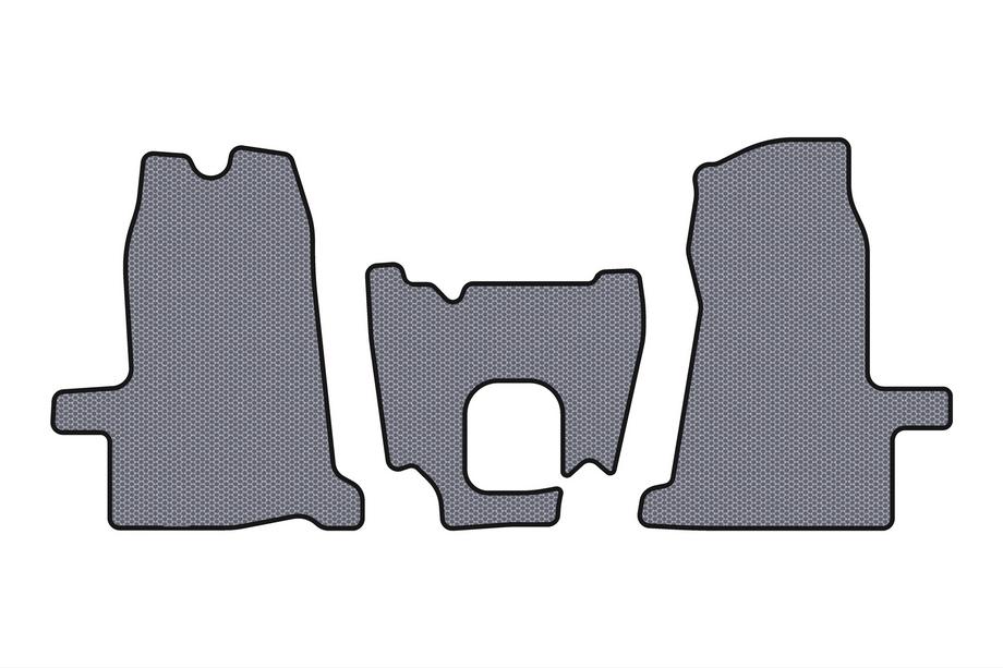 Ford Transit 2000–2014 Rubber floor mats Carsuit (2000-2006, 1+1, manual, gray) Image