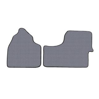 Rubber Floor Mats Carsuit V2 (Gray) Volkswagen Crafter 2006-2016 photo 1