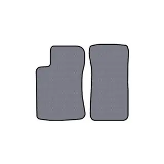 Rubber floor mats Carsuit (2007-2014, gray)