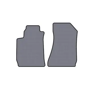 Rubber Floor Mats Carsuit (Gray)