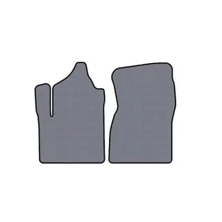Rubber Floor Mats Carsuit (Gray) photo 1