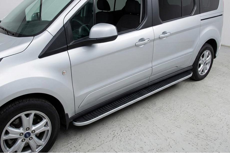 Ford Connect 2014-2021 Side Steps Tayga Grey (2 pcs, Aluminum) Image