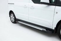 Ford Connect 2014-2021 Side Steps Allmond Grey (2 pcs, Aluminum) photo 1