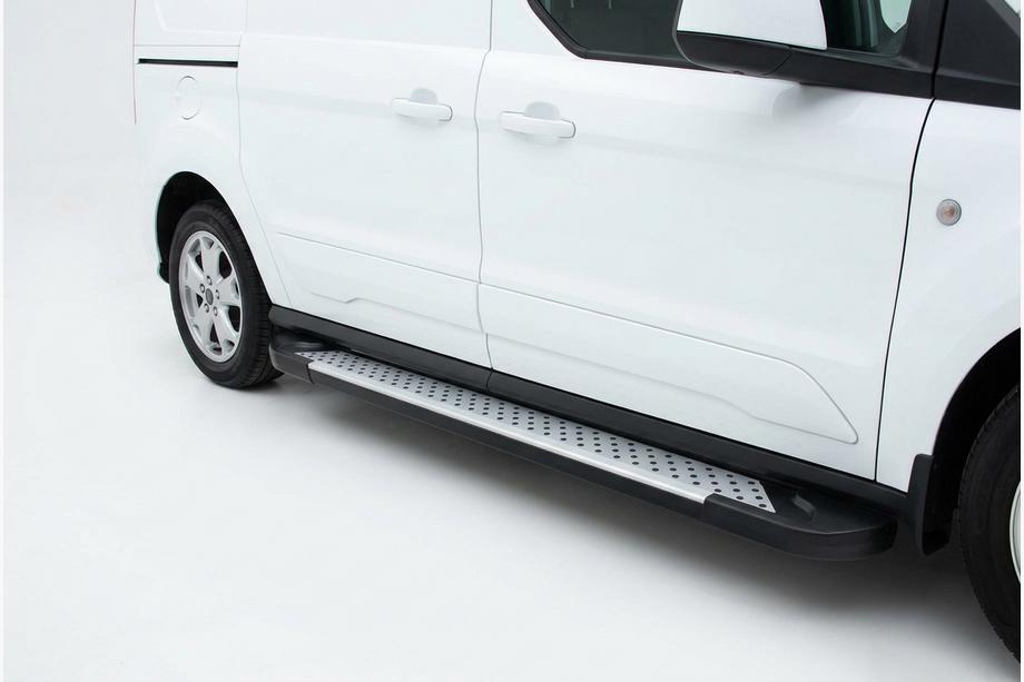 Ford Connect 2014-2021 Side Steps Allmond Grey (2 pcs, Aluminum) Image