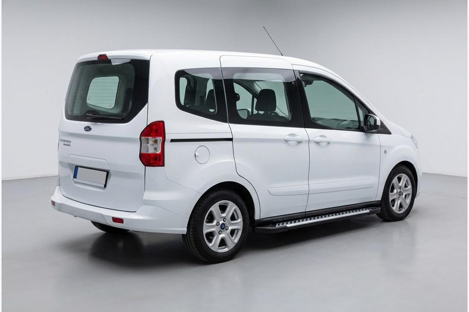 Ford Courier 2014-2023 Side Steps Line (2 pcs, Aluminum) Image