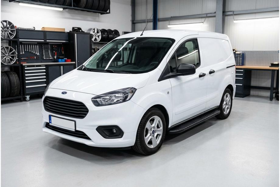 Ford Courier 2014-2023 Side Steps Bosphorus Black (2 pcs, Aluminum) Image