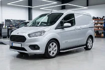 Ford Courier 2014-2023 Side Steps Tayga Grey (2 pcs, Aluminum) photo 1