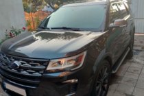 Ford Explorer 2011-2019 Side Steps Allmond Black (2 pcs, Aluminum) photo 6