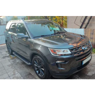 Side Steps Allmond Black (2 pcs, Aluminum)