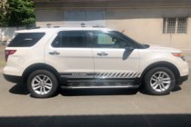 Ford Explorer 2011-2019 Side Steps Sunrise (2 pcs, Aluminum) photo 5