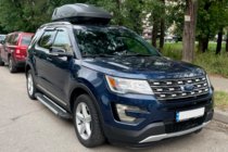 Ford Explorer 2011-2019 Side Steps RedLine V1 (2 pcs, Aluminum) photo 1