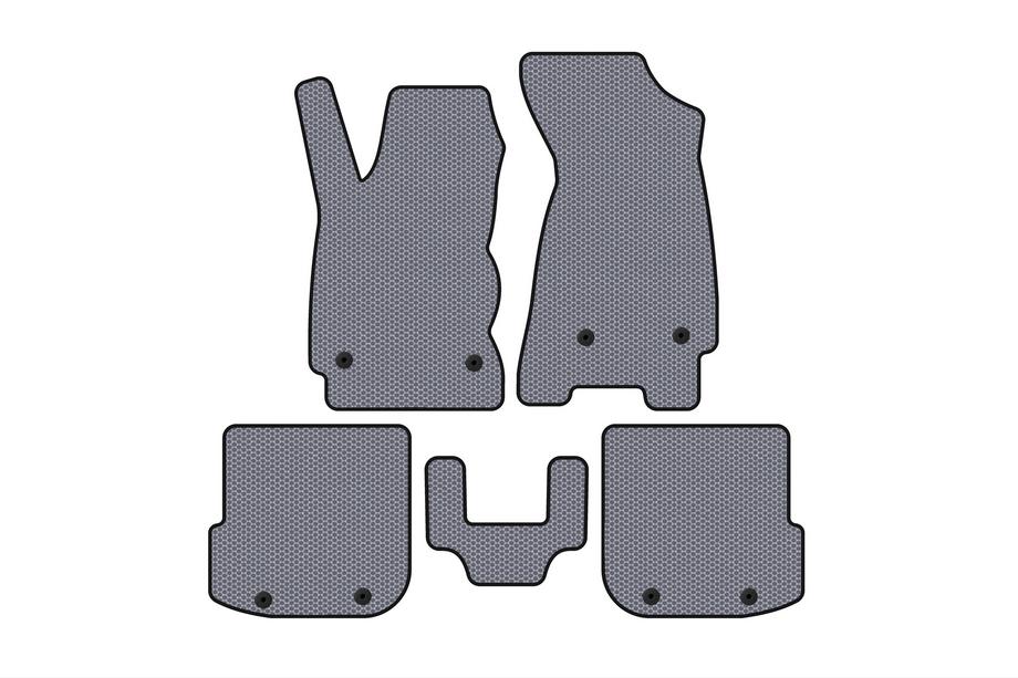 Audi A4 B5 1994–2001 Rubber floor mats Carsuit (Sedan, grey) Image