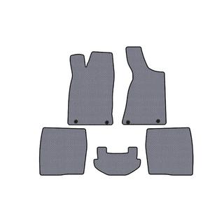Rubber floor mats Carsuit (1987-1991, Sedan, grey) Audi 80/90 1987-1996 photo 1