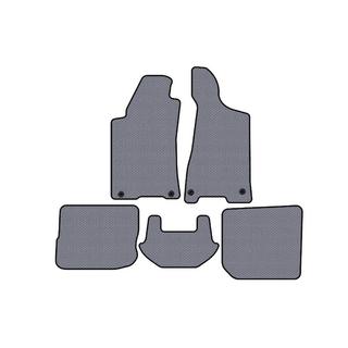 Rubber floor mats Carsuit (1991-1996, Sedan, grey) Audi 80/90 1987-1996 photo 1