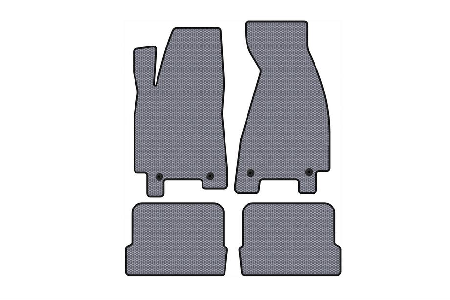 Audi 80/90 1987-1996 Rubber Floor Mats Carsuit (1991-1996, Coupe, Gray) Image