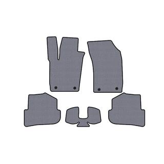 Rubber floor mats Carsuit (HB, 3-door, gray) Audi A1 2010-2018 photo 1