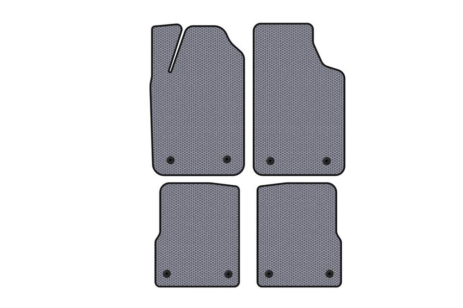 Audi A2 1999-2005 Rubber Floor Mats Carsuit (HB, Grey) Image