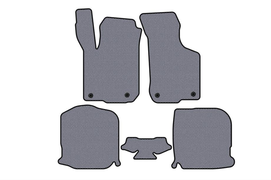Audi A3 1996-2003 Rubber floor mats Carsuit (HB, 3-door, gray) Image