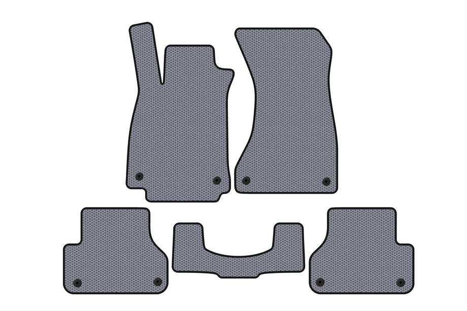 Audi A5 2016-2025 Rubber floor mats Carsuit V1 (Sportback, grey) Image