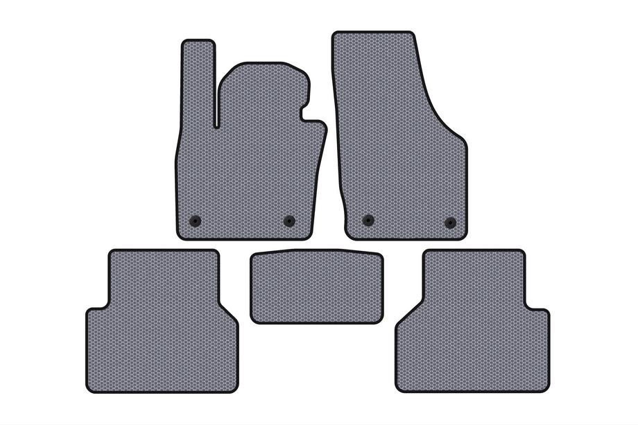 Audi Q3 2011-2019 Rubber Floor Mats Carsuit (Gray) Image