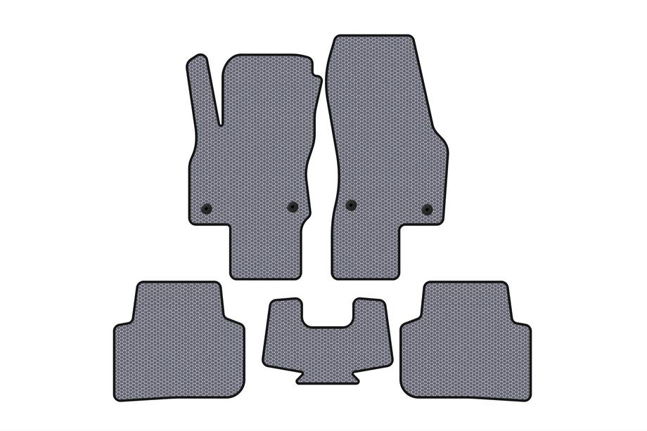 Audi Q3 2019–2025 Rubber Floor Mats Carsuit (Gray) Image