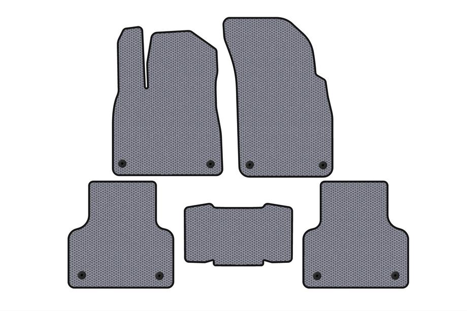 Audi Q8 2018- Rubber Floor Mats Carsuit (Gray) Image