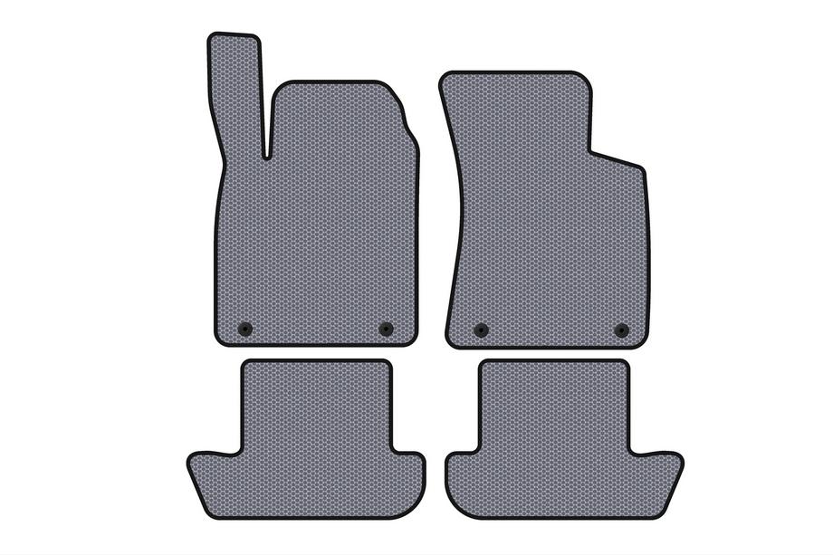 Audi TT 1998-2006 Rubber Floor Mats Carsuit (Coupe, Grey) Image
