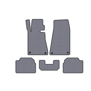 Rubber Floor Mats Carsuit (Gray) BMW 5 Series E34 1988-1995 photo 1