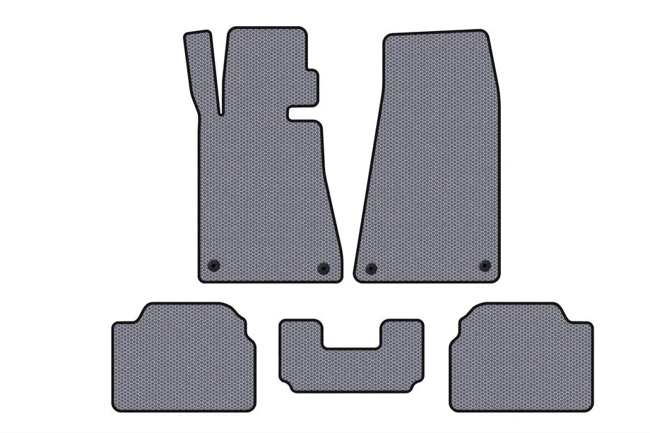 BMW 5 Series E34 1988-1995 Rubber Floor Mats Carsuit (Gray) Image