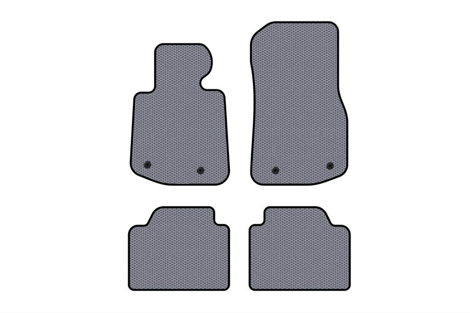 BMW 4 Series F32/F33/F36 2012-2020 Rubber Floor Mats Carsuit V2 (Gray) Image