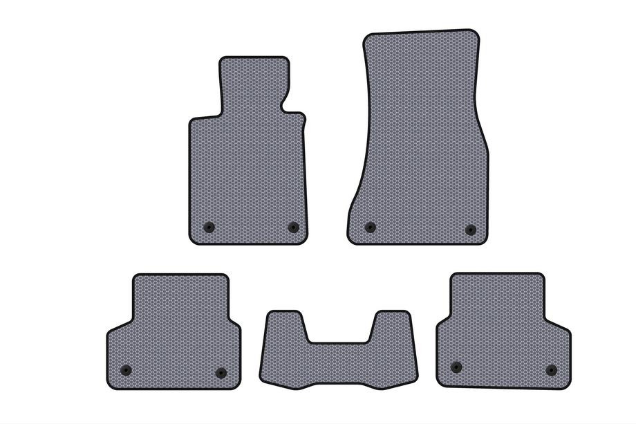 BMW 5 Series G30/G31 2017–2023 Rubber Floor Mats Carsuit (Gray) Image