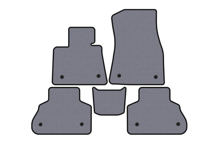 BMW X5 G05 2019–2026 Rubber Floor Mats Carsuit (Gray) Photo 1