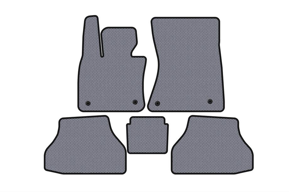BMW X6 E71 2008–2014 Rubber Floor Mats Carsuit V-2 (Gray) Image