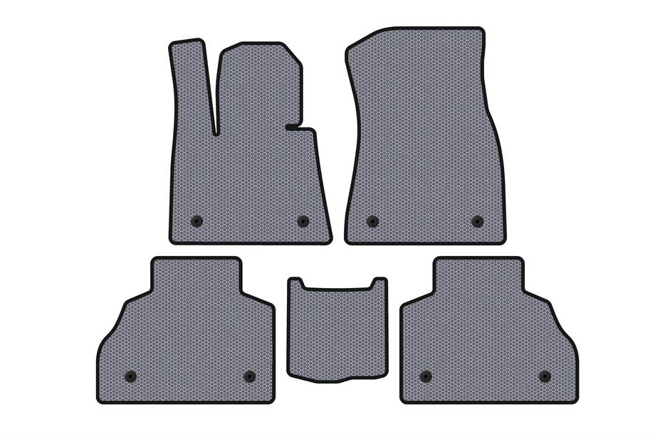 BMW X7 G07 2019- Rubber Floor Mats Carsuit (2 Rows, Grey) Photo 1