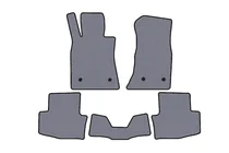 Cadillac ATS 2012-2019 Rubber Floor Mats Carsuit (SD, Gray) photo 1