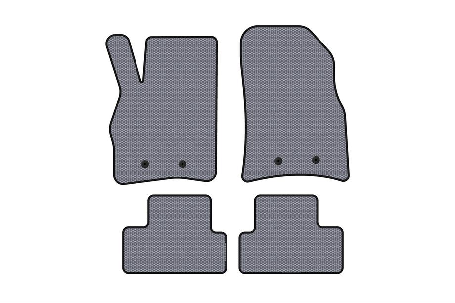 Cadillac ELR 2013-2016 Rubber Floor Mats Carsuit (Coupe, Grey) Image