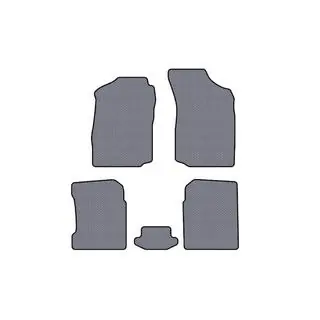 Rubber Floor Mats Carsuit (Gray)