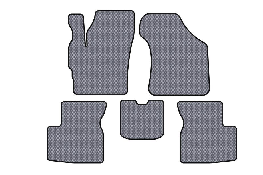 Chery QQ 2003-2022 Rubber Floor Mats Carsuit (Gray) Image